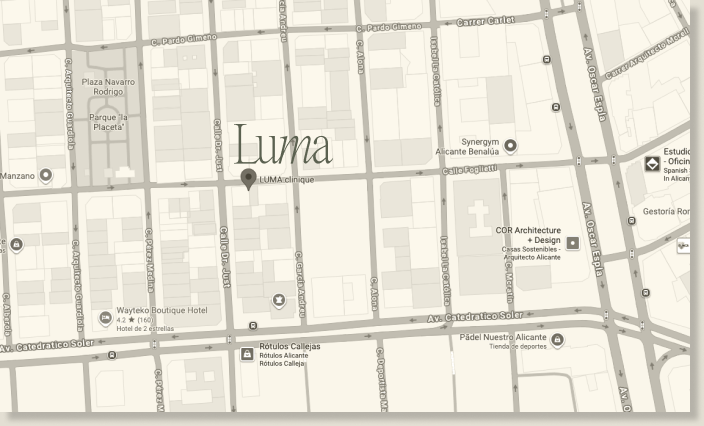 Ubicación Luma Clinique